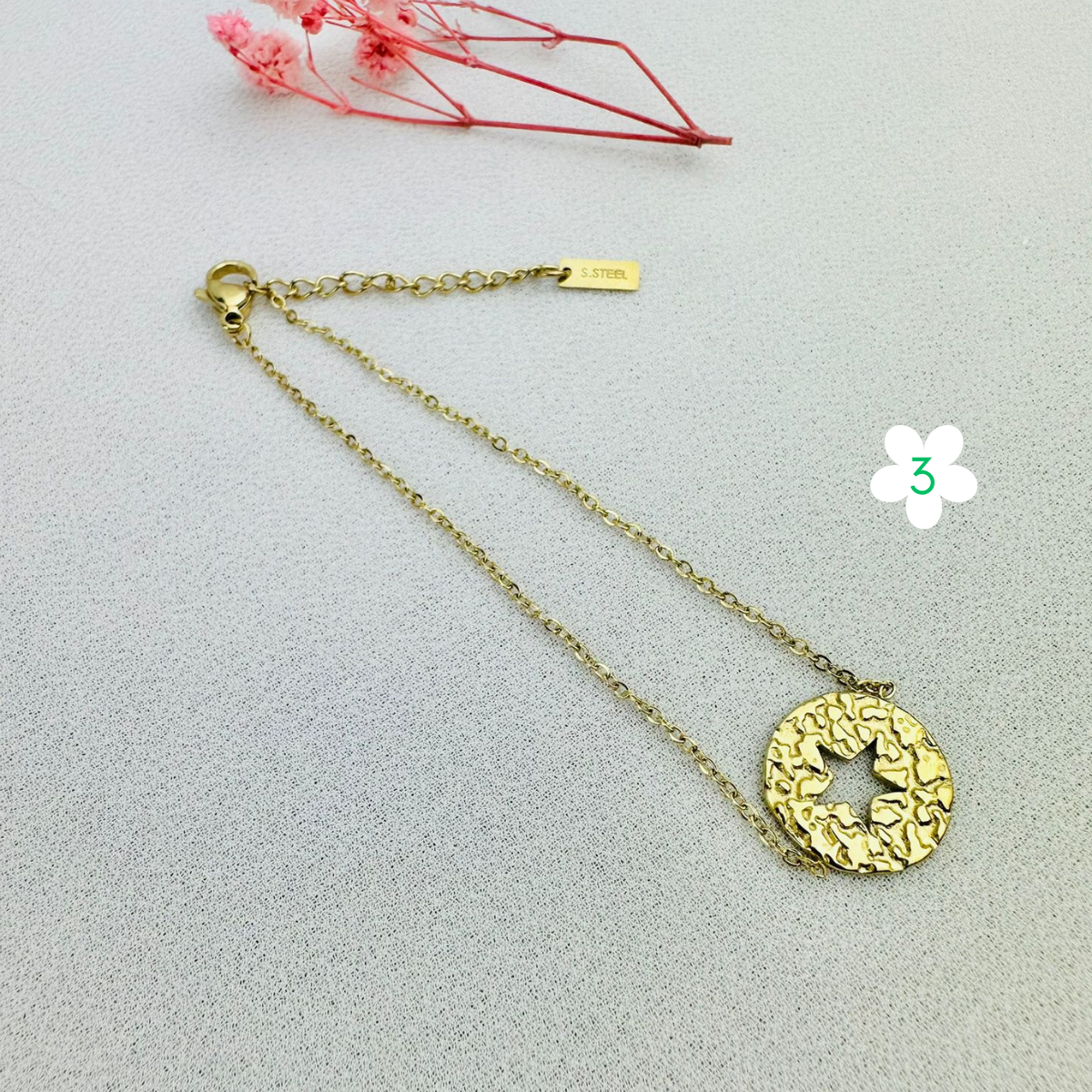 Gold-Edelstahl-Armbänder |. Schmuck-Geschenkidee für Frauen | Schmuck zum Muttertag.