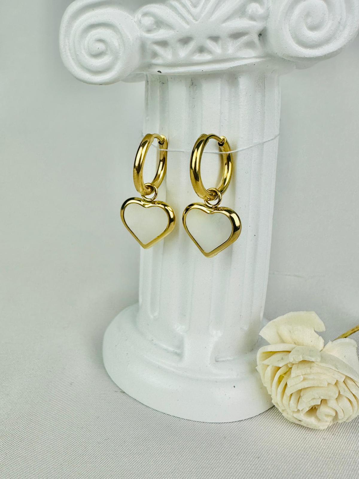 NACELIA Collection - Boucles d’oreilles - Nacre