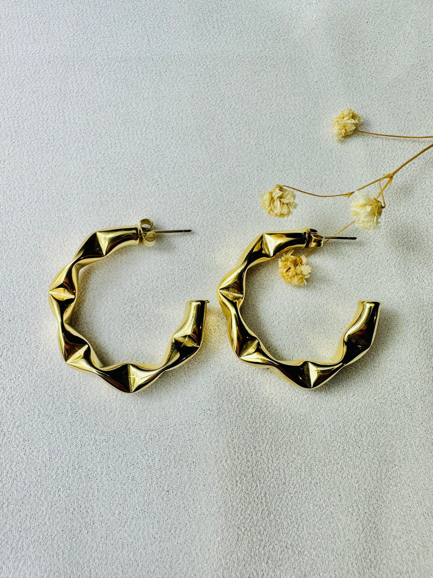 boucles, boucles d oreilles, créoles, boucle d oreille, boucle d oreille femme, boucle d oreille anneau, bijou acier inoxydable, bijoux en acier inoxydable, bijoux inoxydables, bijoux acier inoxydable doré, site de bijoux acier inoxydable