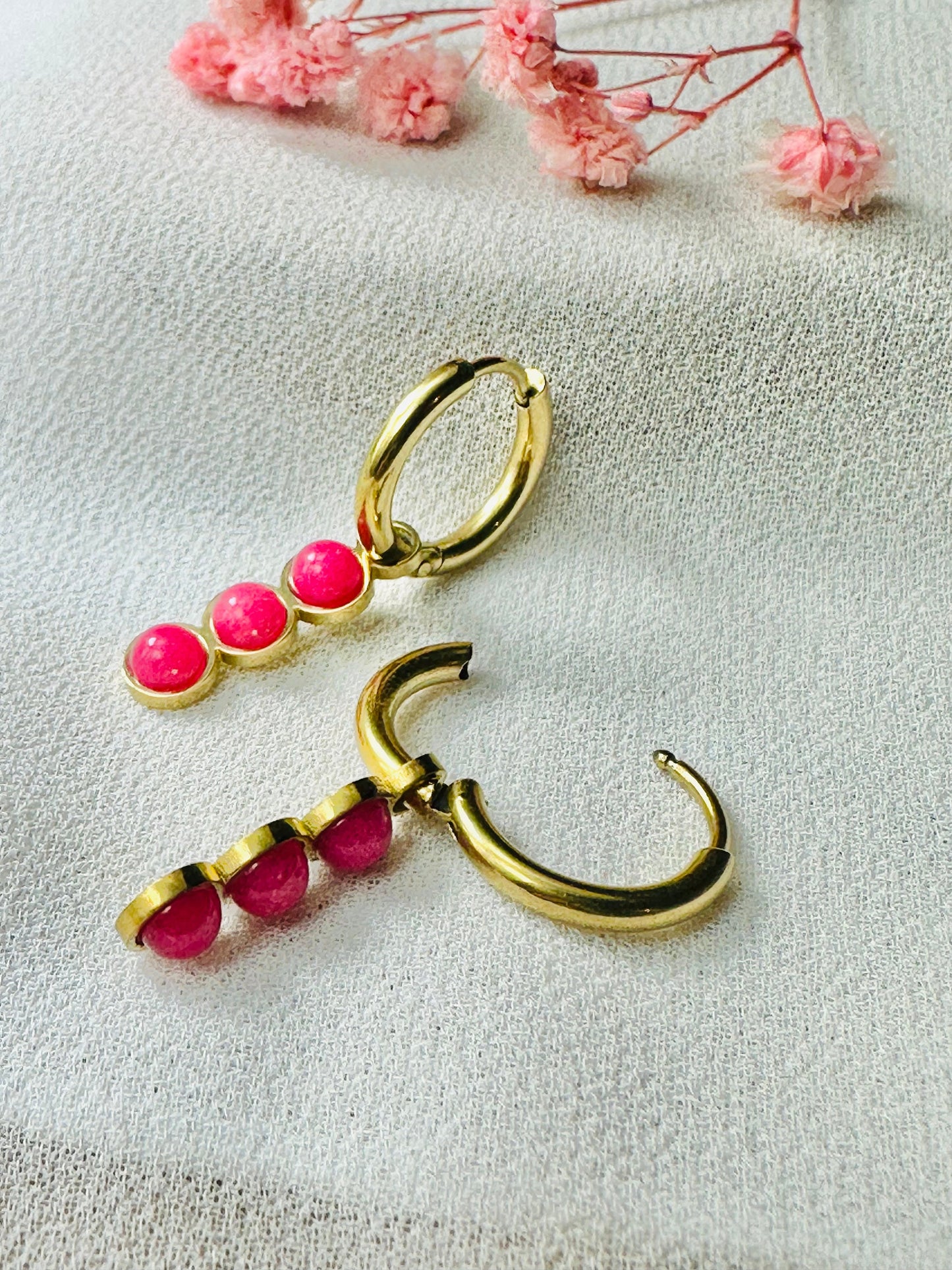 boucles, boucles d oreilles, créoles, boucle d oreille, boucle d oreille femme, boucle d oreille anneau, bijou acier inoxydable, bijoux en acier inoxydable, bijoux inoxydables, bijoux acier inoxydable doré, site de bijoux acier inoxydable