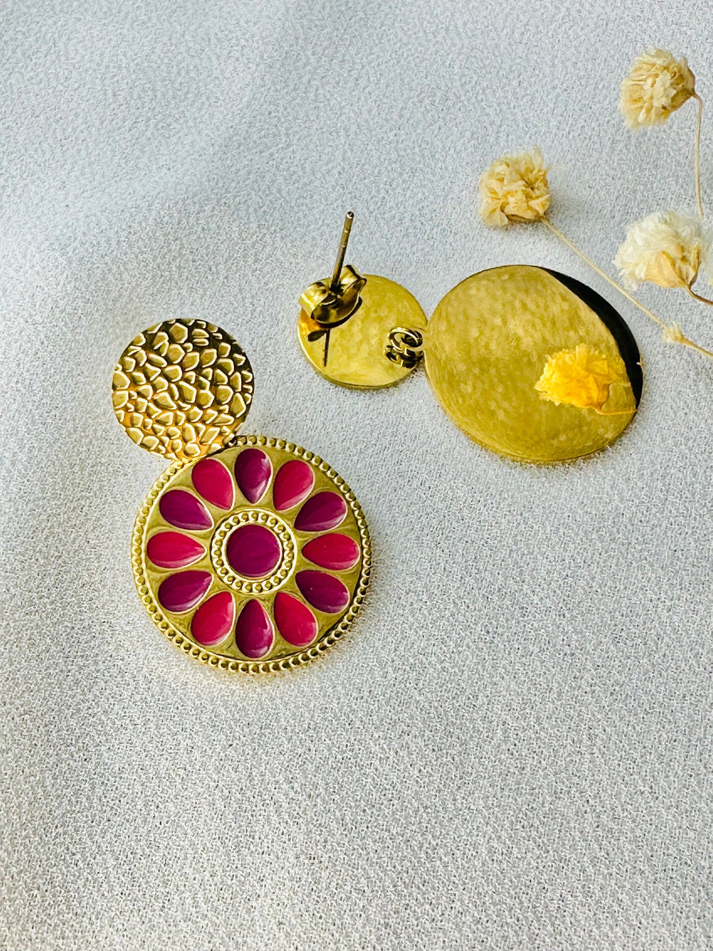 boucles, boucles d oreilles, créoles, boucle d oreille, boucle d oreille femme, boucle d oreille anneau, bijou acier inoxydable, bijoux en acier inoxydable, bijoux inoxydables, bijoux acier inoxydable doré, site de bijoux acier inoxydable