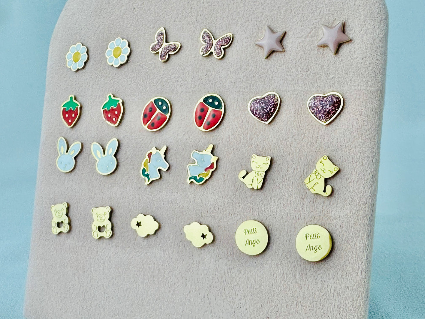 Boucles d'oreilles KAWAII - BIJOUX POUR ENFANTS
