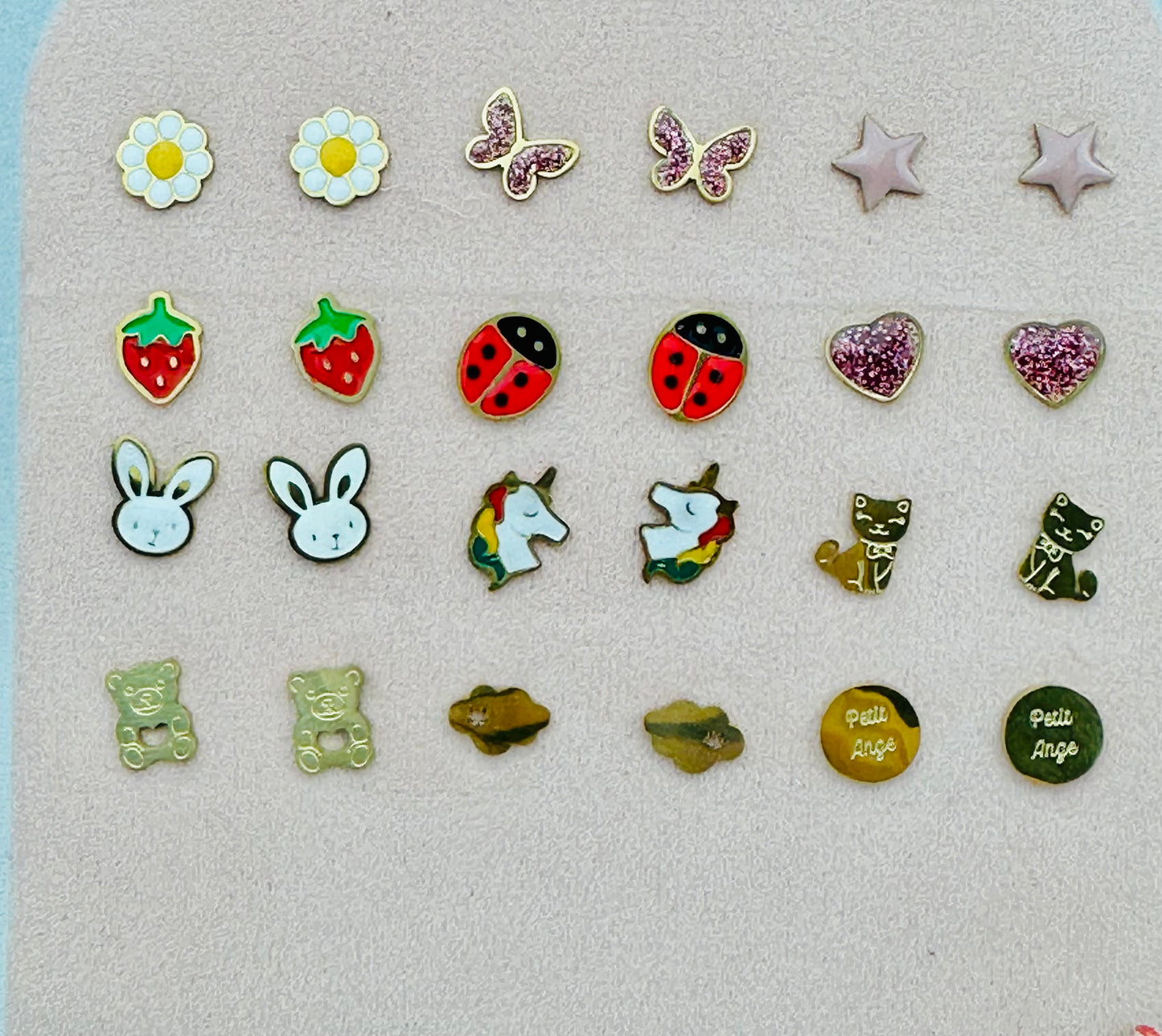 Boucles d'oreilles KAWAII - BIJOUX POUR ENFANTS