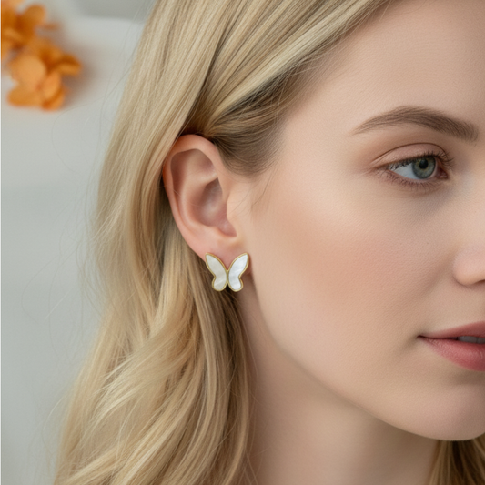 NACELIA Collection - Boucles d’oreilles - Nacre